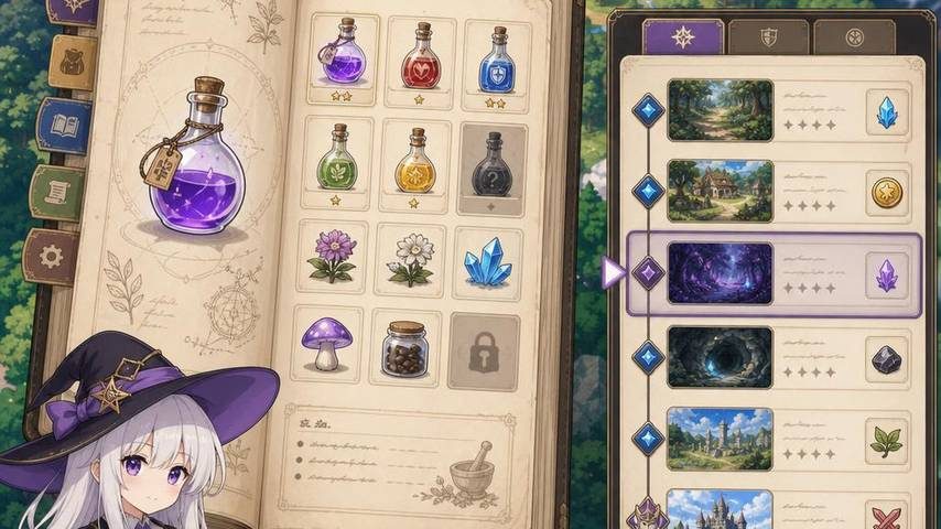魔女秘药 故事片段 玩法截图 5