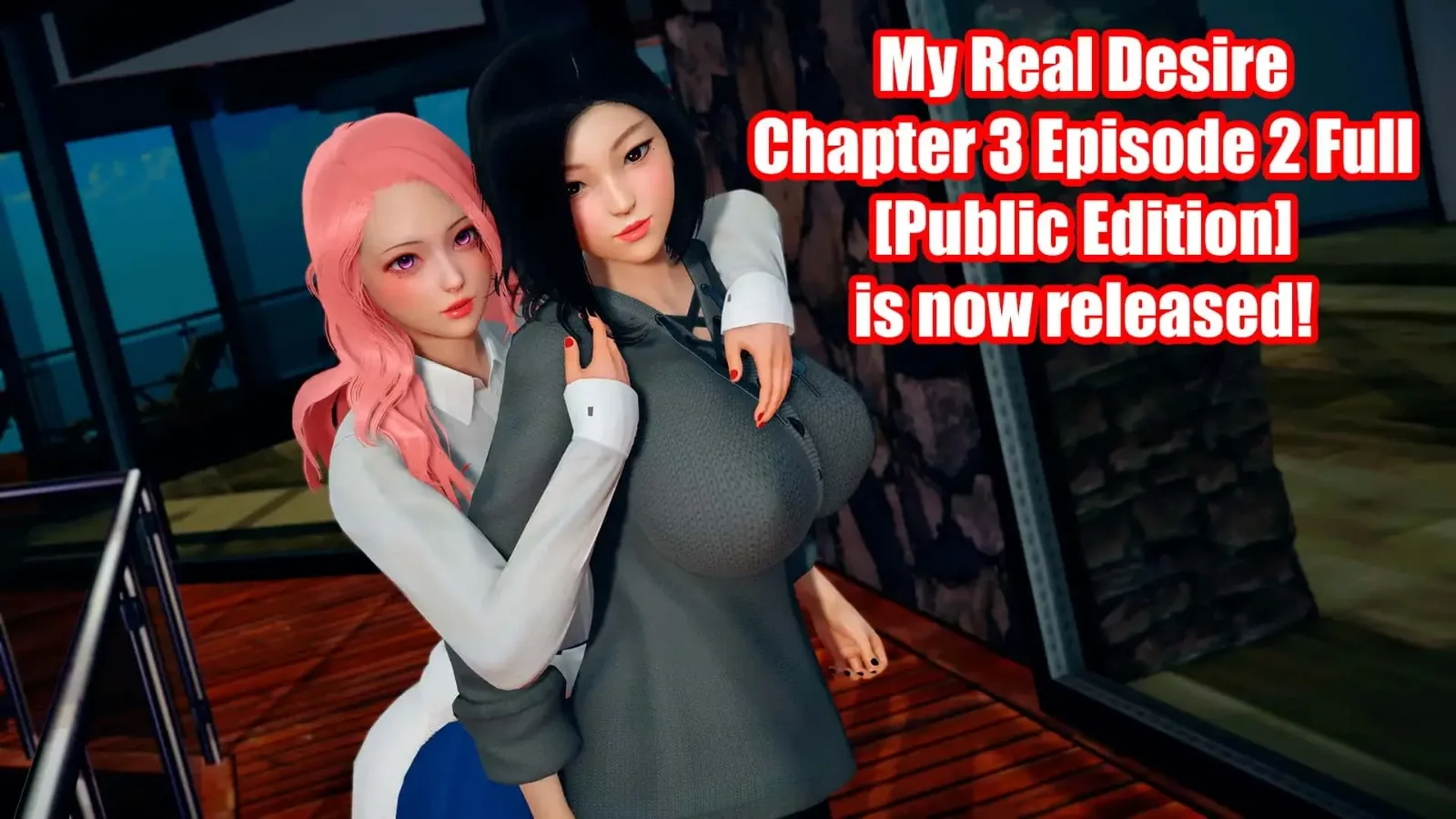 我真正的愿望 My Real Desire汉化版下载 中文补丁与整合版 封面图