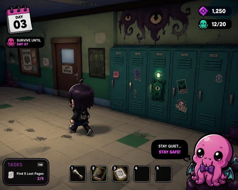 Lovecraft Locker 主线事件 实机截图 6