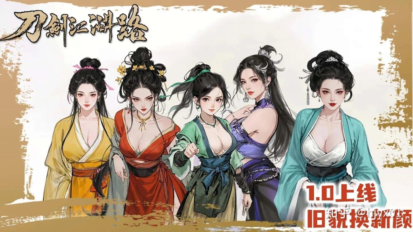 刀剑江湖路-绅士mod版 角色养成 展示图 1