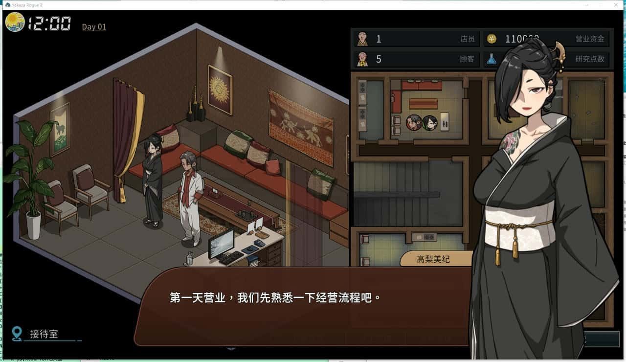 古式按摩店 角色养成 资料图 5