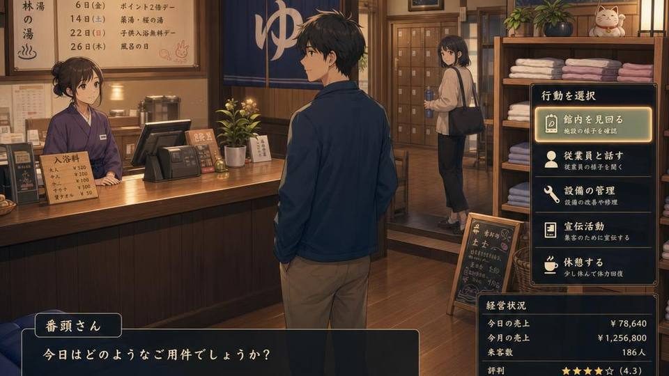 背德浴场 操作界面 演示图 1