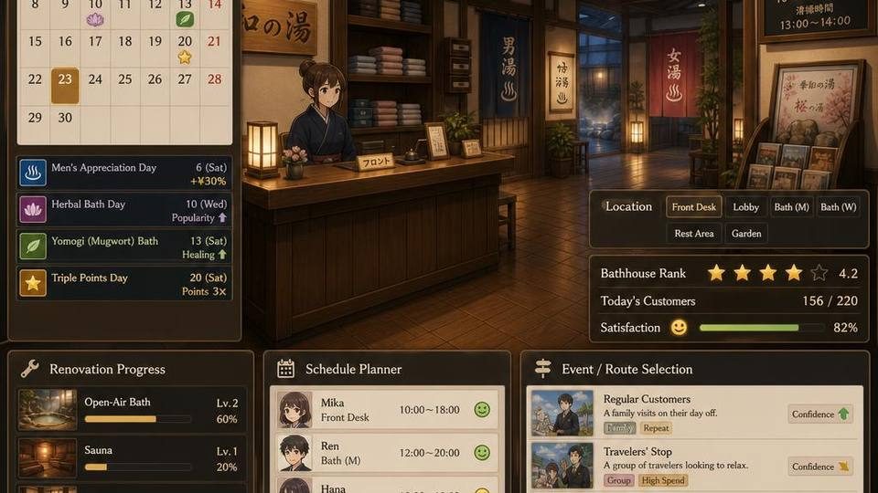 背德浴场 探索场景 资料图 6