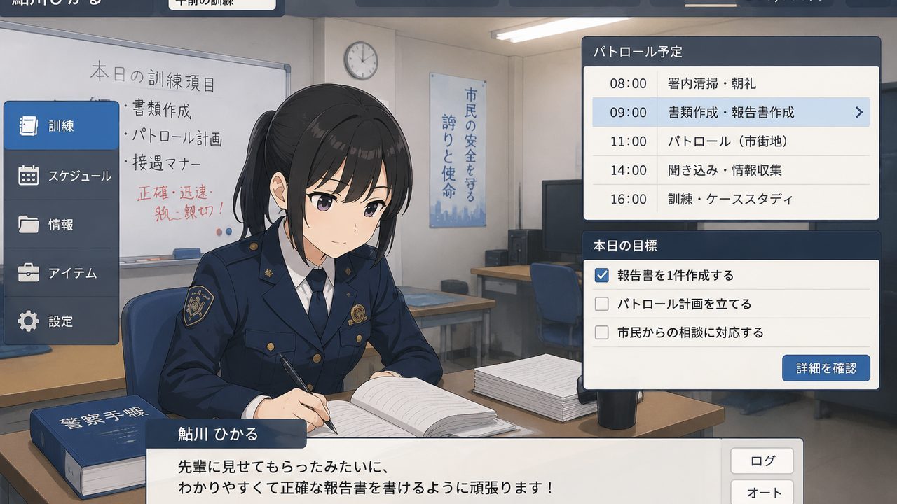 极道无赖EX 女警鮎川光 路线回收 演示图 2