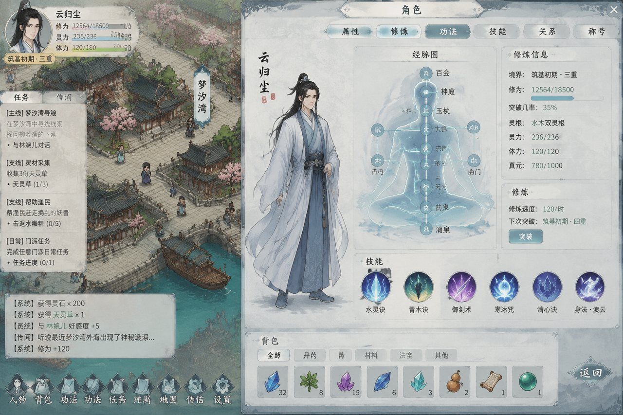 谪仙索欢录 主线事件 预览图 1