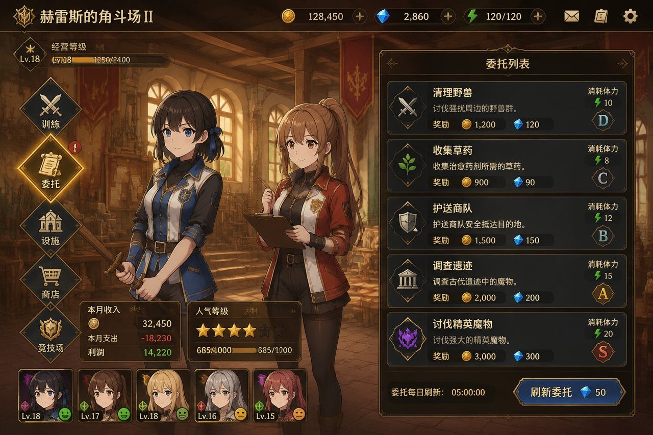 赫雷斯的角斗场Ⅱ 地图探索 实机截图 5