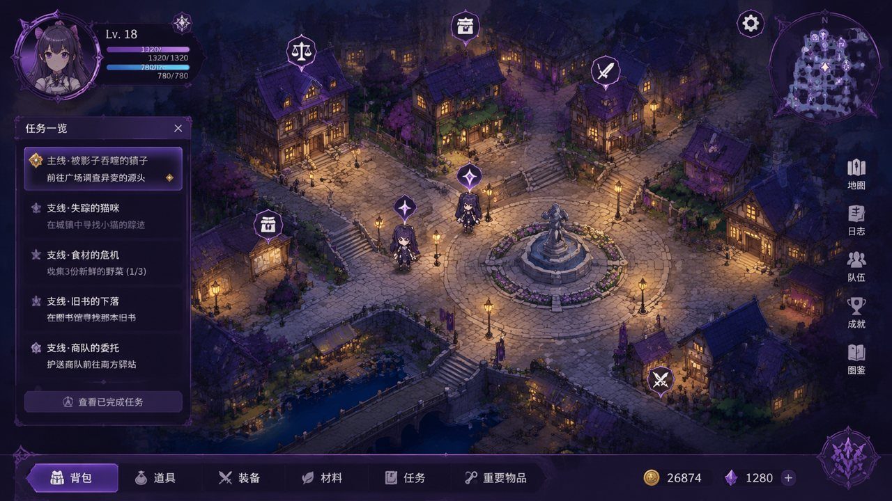 光与影的二重身 操作界面 实机截图 5
