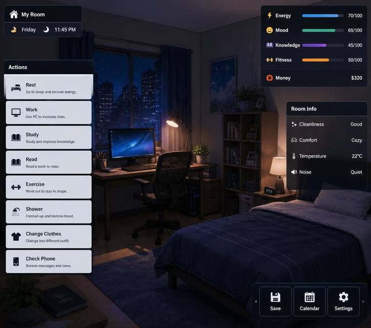 ROOM 日程选择 演示图 6