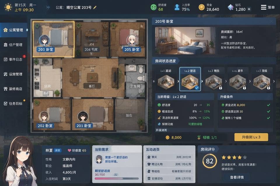 ROOM 支线内容 画面
