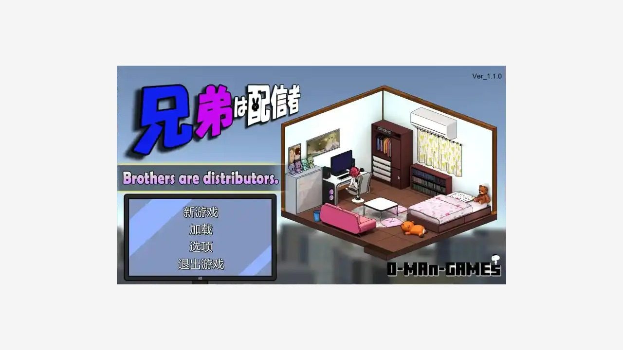主播兄弟NTR二人 主播兄弟NTR二人游戏攻略大全与指令式模拟玩法 封面图